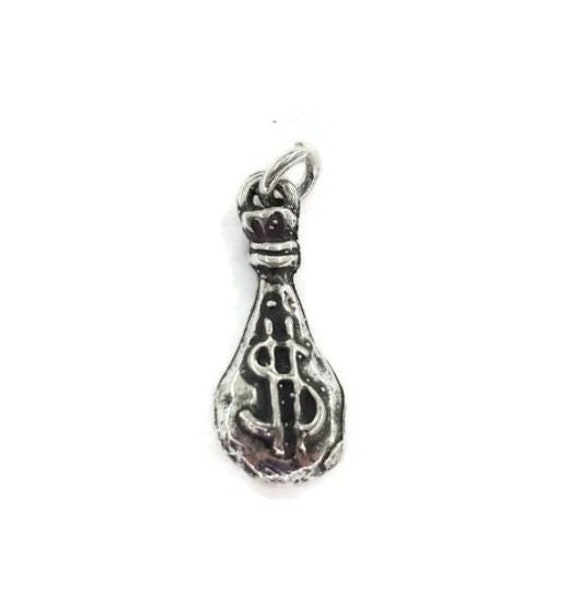 Geldbeutel Charm Anhänger .925 Sterling Silber Geldbeutel Charm Anhänger .925 Sterling Silber von twinsjewelrygs