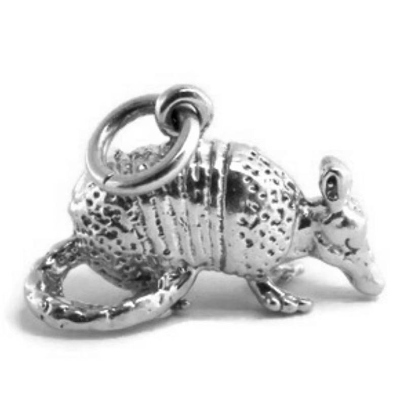Gürteltier Charm Anhänger .925 Sterling Silber Gürteltier Charm Anhänger .925 Sterling Silber von twinsjewelrygs