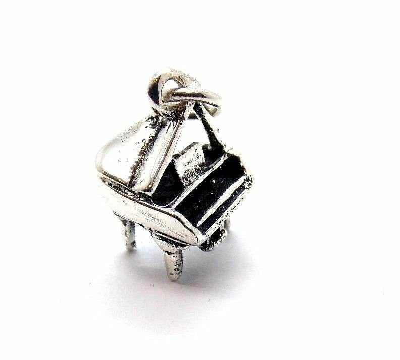 Klavier Charm Anhänger .925 Sterling Silber Klavier Charm Anhänger .925 Sterling Silber von twinsjewelrygs