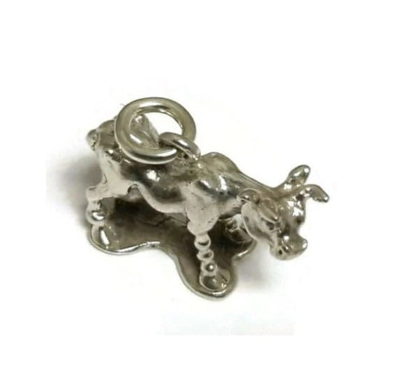 Kuh Charm Anhänger .925 Sterling Silber Kuh Charm Anhänger .925 Sterling Silber von twinsjewelrygs