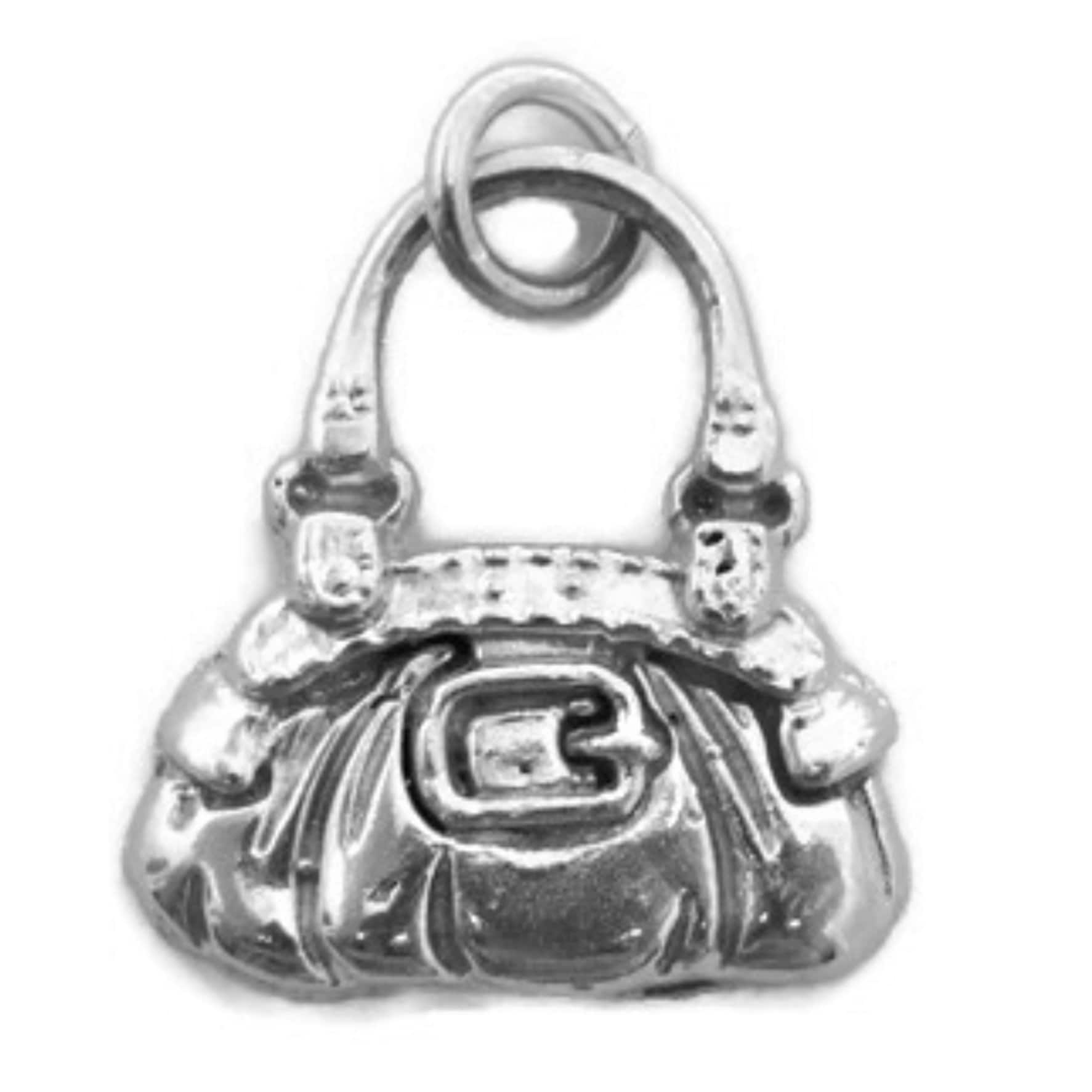 Mode Handtasche Charm Anhänger .925 Sterling Silber Mode Handtasche Charm Anhänger .925 Sterling Silber von twinsjewelrygs