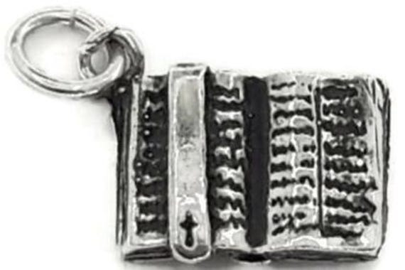 Offenes Buch Heilige Bibel Charm Anhänger .925 Sterling Silber Offenes Buch Heilige Bibel Charm Anhänger .925 Sterling Silber von twinsjewelrygs