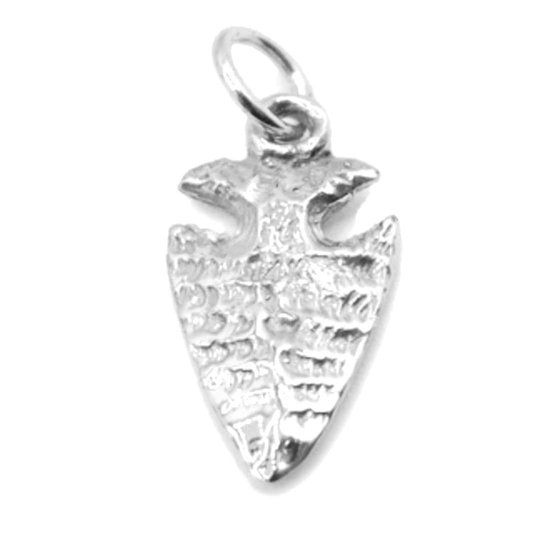 Pfeilspitze Charm Anhänger .925 Sterling Silber von twinsjewelrygs