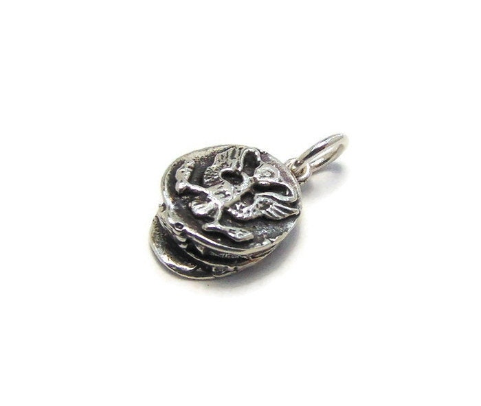 Polizei Kappe Charm Anhänger .925 Sterling Silber Polizei Kappe Charm Anhänger .925 Sterling Silber von twinsjewelrygs