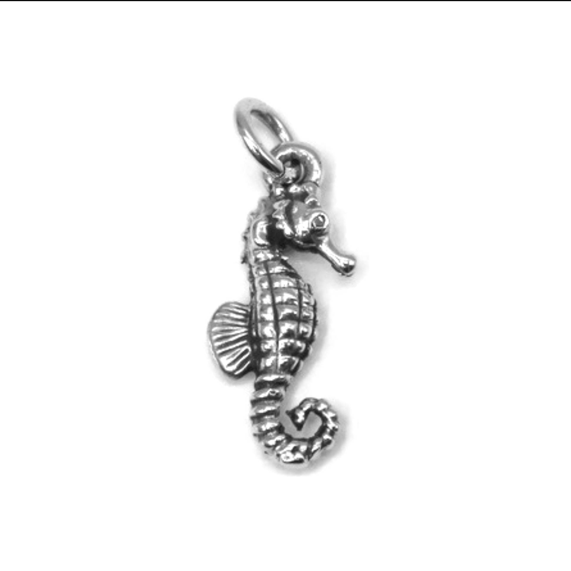 Seepferdchen Charm Anhänger .925 Sterling Silber Seepferdchen Charm Anhänger .925 Sterling Silber von twinsjewelrygs