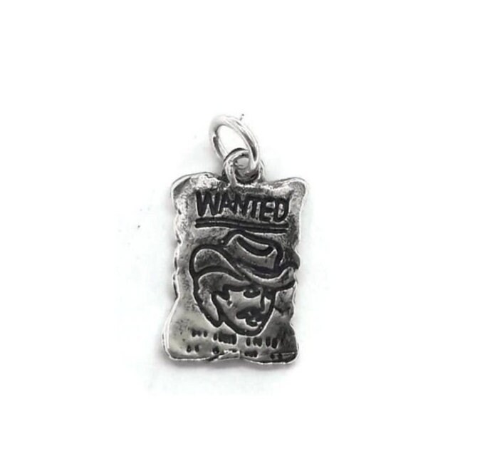 Steckbrief Charm Anhänger .925 Sterling Silber Steckbrief Charm Anhänger .925 Sterling Silber von twinsjewelrygs