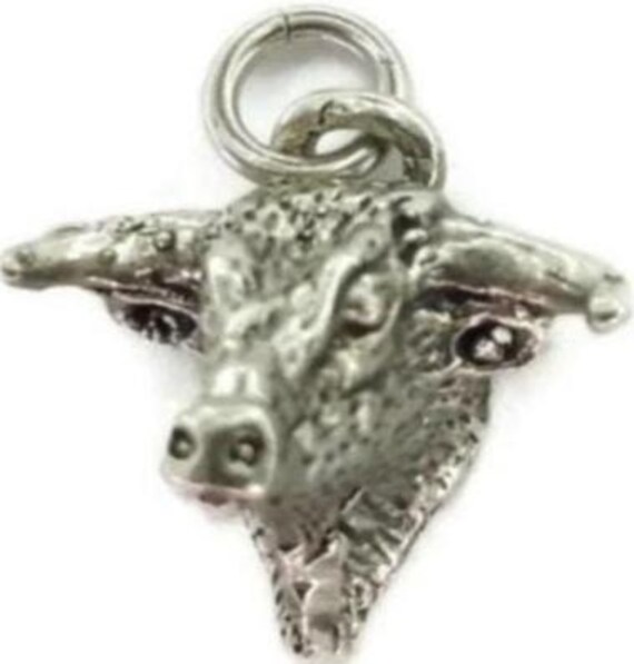 Stierkopf Anhänger .925 Sterling Silber Stierkopf Anhänger .925 Sterling Silber von twinsjewelrygs