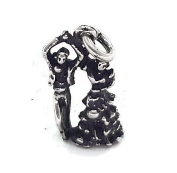 Tanzender Mann Und Dame Anhänger Charme .925 Sterling Silber Tanzender Mann Und Dame Anhänger Charme .925 Sterling Silber von twinsjewelrygs