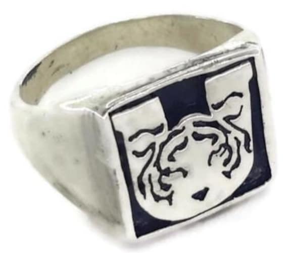 Tigres Uanl Futbol Liga Mx Mexiko Fußball Herren Ring .925 Sterling Silber Tigres Uanl Futbol Liga Mx Mexiko Fußball Herren Ring .925 Sterling Silber von twinsjewelrygs