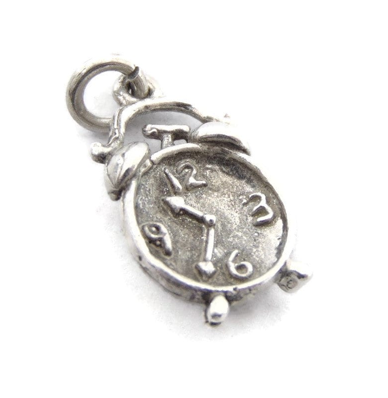 Uhr Anhänger Charm .925 Sterling Silber Uhr Anhänger Charm .925 Sterling Silber von twinsjewelrygs