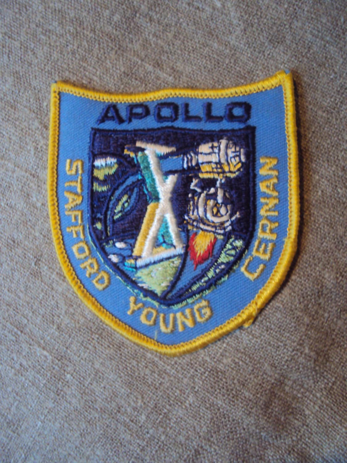 Jahrgang 1969 Apollo 10 Space Shuttle Nasa Astronaut Nähen Auf Patch Stafford Junge Cernan Jahrgang 1969 Apollo 10 Space Shuttle Nasa Astronaut Nähen Auf Patch Stafford Junge Cernan von twojs