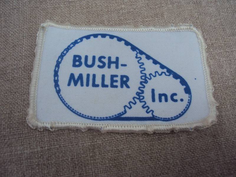 Jahrgang 1970Er Jahre Iron On Nähen Auf Bush Miller Inc Patch von twojs