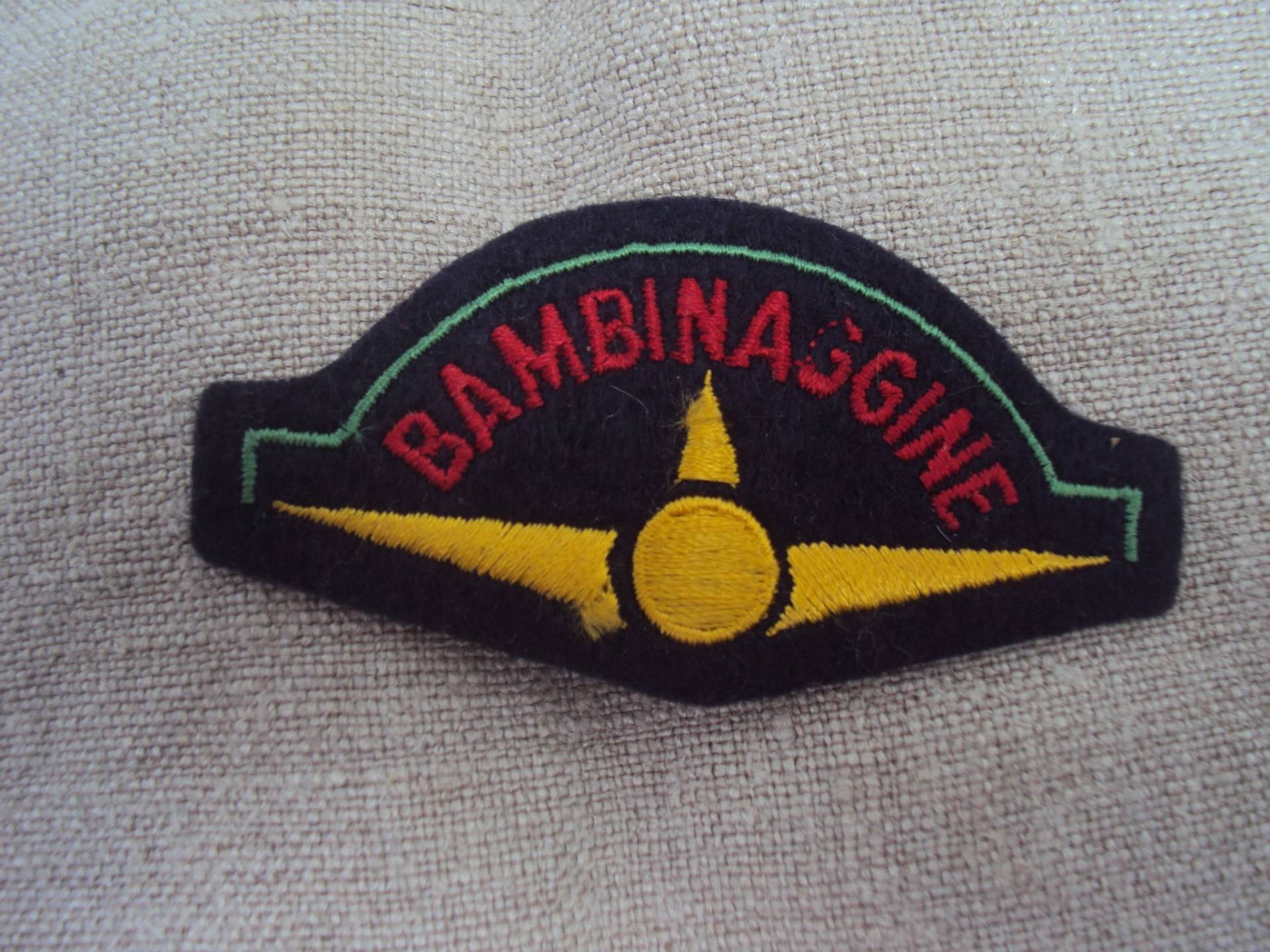 Vintage 70Er Jahre Bambinaggine Uniform Annähen Aufbügler Vintage 70Er Jahre Bambinaggine Uniform Annähen Aufbügler von twojs