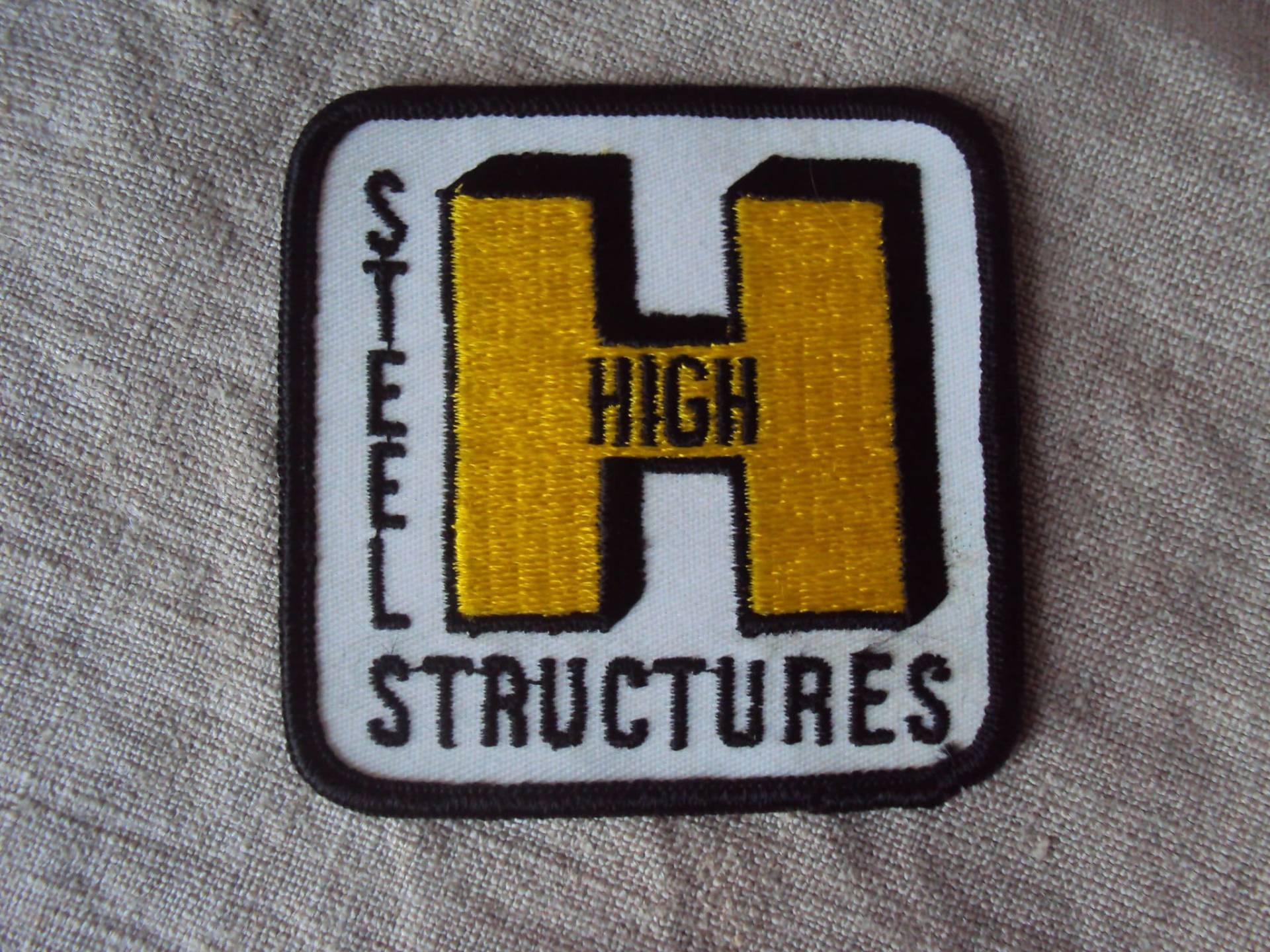 Vintage 70Er Jahre Hohe Stahlbau Uniform Annähen Patch Vintage 70Er Jahre Hohe Stahlbau Uniform Annähen Patch von twojs