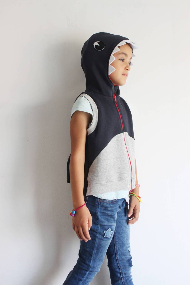 Hai Hoodie Weste Kostüm Aus Bio-Baumwolle von twopointscouture