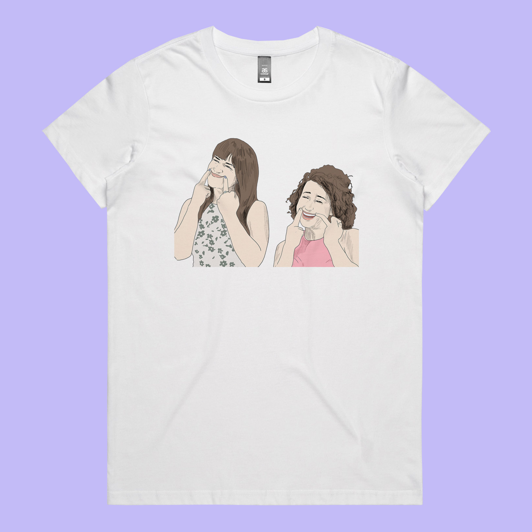 Breites Stadt Smile T-Shirt Breites Stadt Smile T-Shirt von twylamaeshop