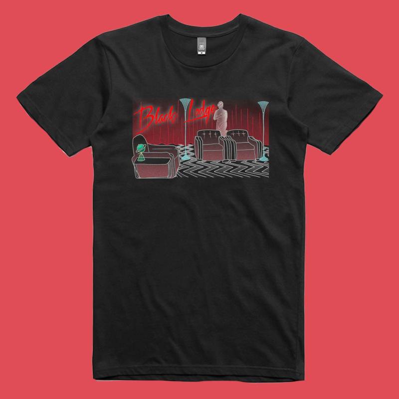 Special Edition Black Lodge T-Shirt Special Edition Black Lodge T-Shirt von twylamaeshop