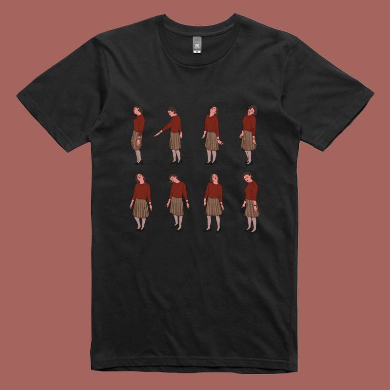 Verträumtes Audrey T-Shirt von twylamaeshop