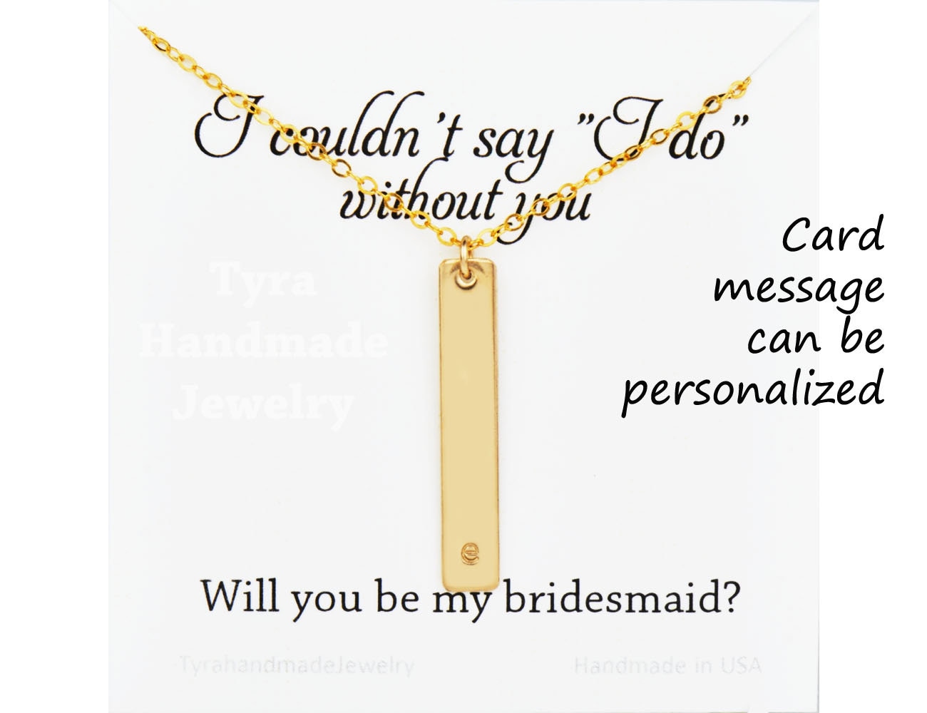 Vertikale Bar Initial Halskette, Silber, Gold, Rose Voller Name Bar, Datum, Koordinatenleiste, Benutzerdefinierte Schrift Monogramm, Brautjungfer Vertikale Bar Initial Halskette, Silber, Gold, Rose Voller Name Bar, Datum, Koordinatenleiste, Benutzerdefinierte Schrift Monogramm, Brautjungfer von tyrahandmadejewelry