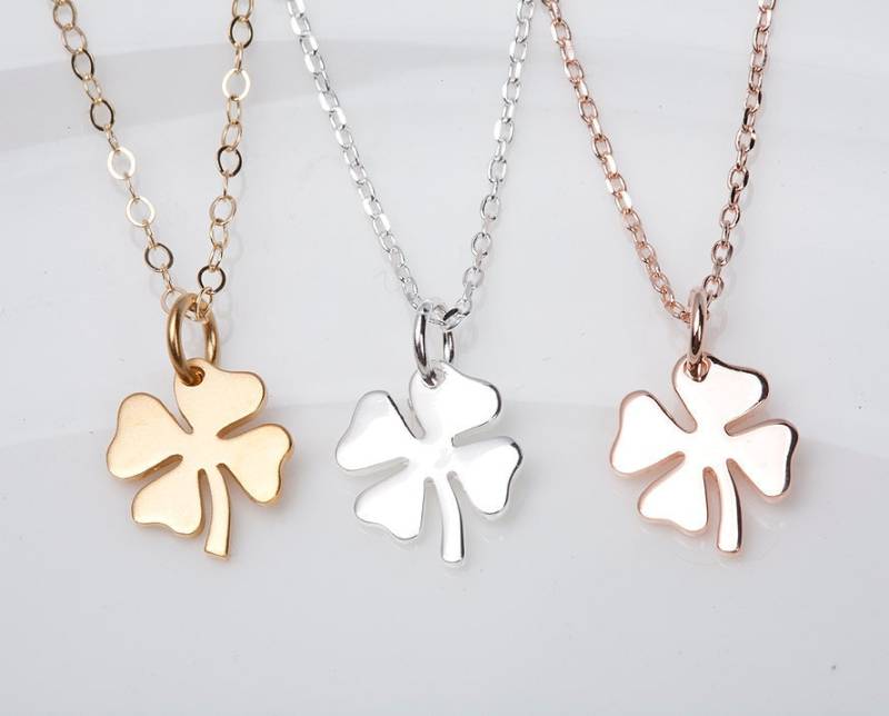 Vier Kleeblatt Halskette, Kleeblatt Halskette, Benutzerdefinierte Nachricht Karte, St Patrick's Day Geschenk, Geschenk Für Beste Freundin Vier Kleeblatt Halskette, Kleeblatt Halskette, Benutzerdefinierte Nachricht Karte, St Patrick's Day Geschenk, Geschenk Für Beste Freundin von tyrahandmadejewelry