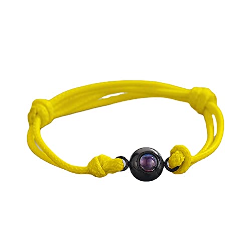 2022 Neu Personalisierte Kreis Foto Projektion Armband Angepasst mit Paar Souvenir Schmuck Geburtstag Valentinstag Geschenk (G) von tyu