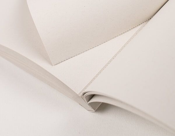 tyyp Nachhaltiges Notizbuch A4 Softcover aus 100 % Recyclingpapier „Blanko“ von tyyp