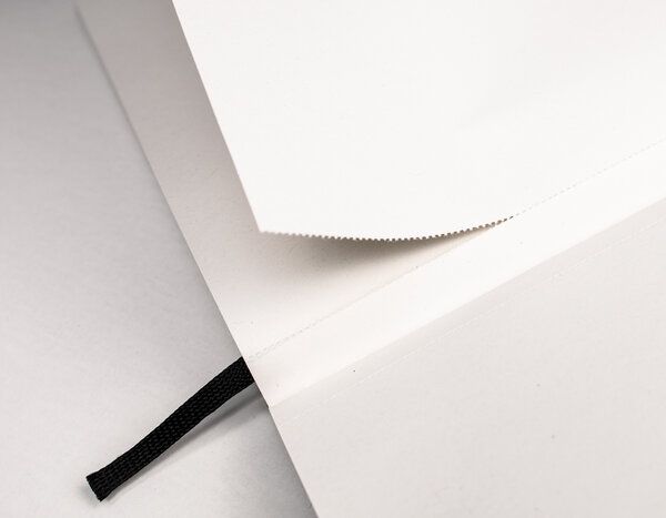 tyyp Nachhaltiges Design-Notizbuch A6 aus 100 % Recyclingpapier „Klassik - CRAFT Natur“ von tyyp