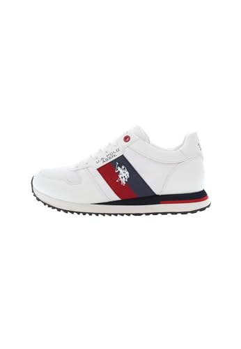 Scarpe U.S. Polo sneaker Xirio007 in ecopelle/ tessuto white uomo US24UP22 45 von u.s. polo assn.