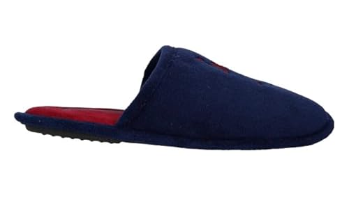 Slipper Herren US Polo Pantoffeln Matte001 aus Stoff blau U26UP07 Schuhgröße: 41 von u.s. polo