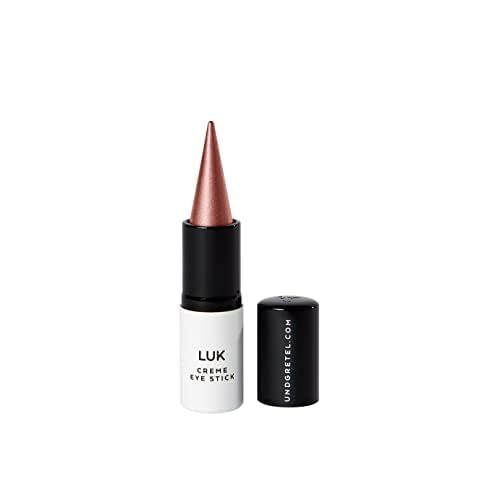 UND GRETEL Naturkosmetik LUK Cream Eye Stick – Shimmer Eye Shadow Stick – Pflegend, hochpigmentiert, natürlich und zertifiziert - Farbe Powder Rose 04 von uG UND GRETEL BERLIN