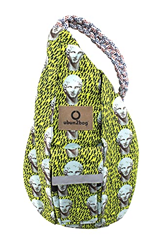 ubun2bag sling bag Rucksack für Damen und Herren Anti Theft RFID Schutz für Krypto Wallet - Wasserfest - Crossbody Sling Shoulder Bag Daypack (Büste) von ubun2bag