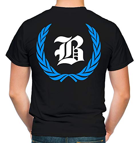 Berlin Kranz T-Shirt | Liga | Trikot | Fanshirt | Bundes | M1-blau (L) von uglyshirt87