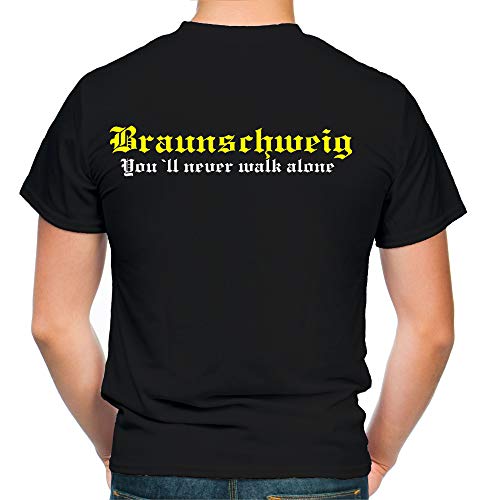 Braunschweig Kranz T-Shirt | Liga | Trikot | Fanshirt | Bundes | M2 (XXL) von uglyshirt87