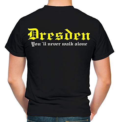 Dresden Kranz T-Shirt | Herrn | Trikot | Fanshirt | Männer | M2 (L) von uglyshirt87
