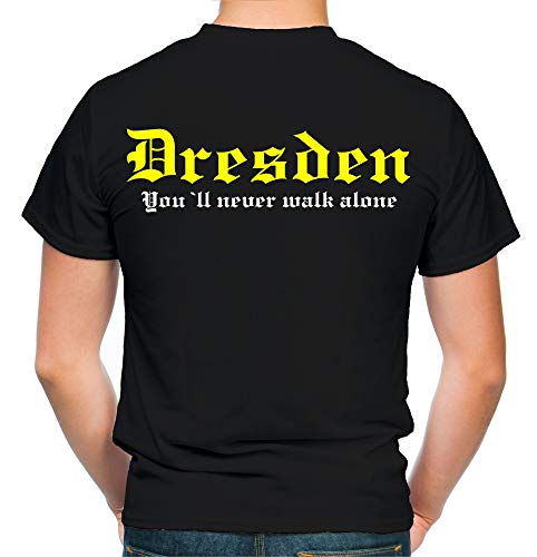 Dresden Kranz T-Shirt | Herrn | Trikot | Fanshirt | Männer | M2 (M) von uglyshirt87