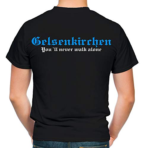 Gelsenkirchen Kranz T-Shirt | Liga | Trikot | Fanshirt | Bundes | M2 (L) von uglyshirt87
