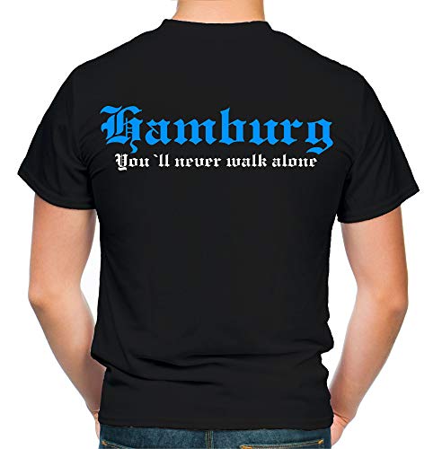Hamburg Kranz T-Shirt | Trikot | Fussball | Bekleidung | Herren | Fan | M2 (M) von uglyshirt87
