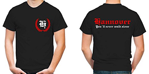 Hannover Kranz T-Shirt | Liga | Trikot | Fanshirt | Bundes | M2 (M) von uglyshirt87