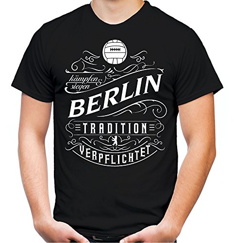 Mein Leben Berlin T-Shirt | Freizeit | Hobby | Sport | Sprüche | Fussball | Stadt | Männer | Herren | Fan | M1 Front (L) von uglyshirt87