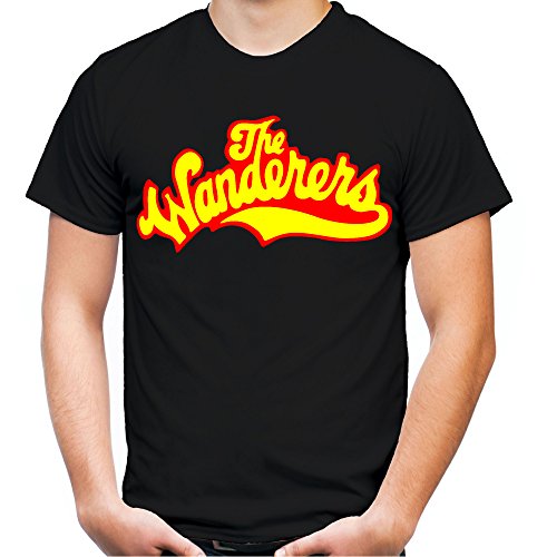 The Wanderers Männer und Herren T-Shirt | Spruch Rockabilly Kult Geschenk | M1 (M, Schwarz) von uglyshirt87