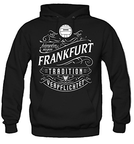 uglyshirt87 Mein Leben Frankfurt Kapuzenpullover | Freizeit | Hobby | Sport | Sprüche | Fussball | Stadt | Männer | Herren | Fan | M1 Front (S) von uglyshirt87