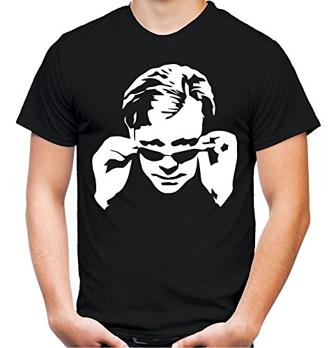 Horatio Caine Männer und Herren T-Shirt | Spruch Miami Geschenk CSI (S, Schwarz) von uglyshirt89