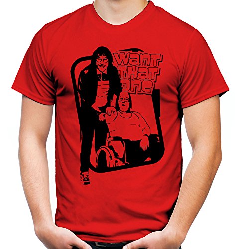 Little Britain Männer und Herren T-Shirt | Spruch USA Geschenk (XXL, Rot) von uglyshirt89