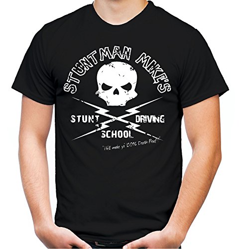 Stuntman Mike's Driving School T-Shirt | Death Proof | Tarantino | Grindhouse | Herren | FB (L) von uglyshirt89