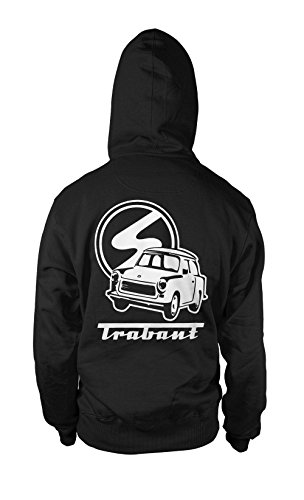 uglyshirt89 Trabant Kapuzenpullover | DDR | Osten | Männer | Herren | Simson | Zwickau | Oldtimer | Trabi | Schwalbe | IFA | Wartburg | Fun | M2 FB (L) von uglyshirt89