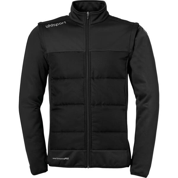 UHLSPORT Herren Jacke ESSENTIAL MULTI JACKET WITH REM. SLEEVES von uhlsport