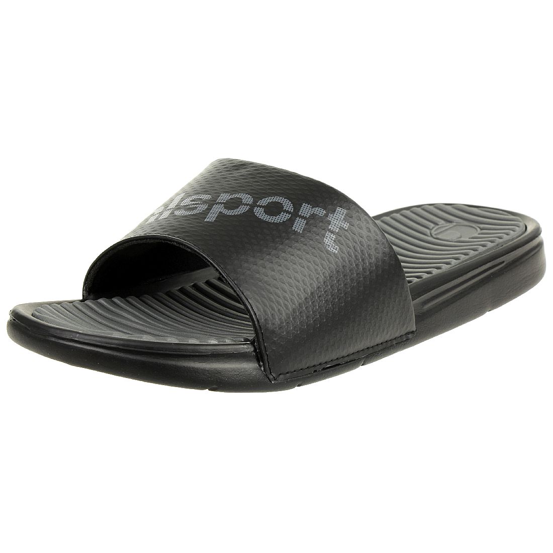 Uhlsport Bathing Sandal Badelatsche schwarz 100840601 von uhlsport