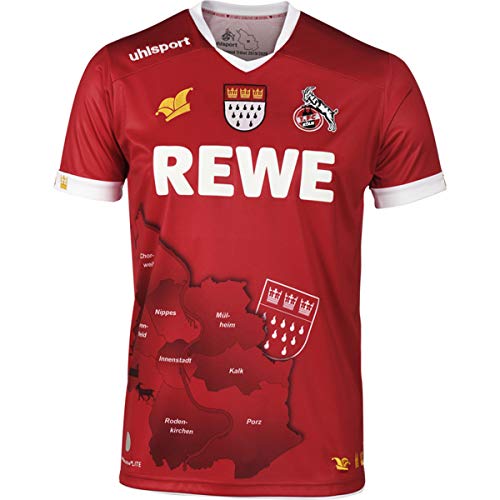 uhlsport 1. FC Köln Karnevaltrikot 2019/2020 Herren - rot von uhlsport