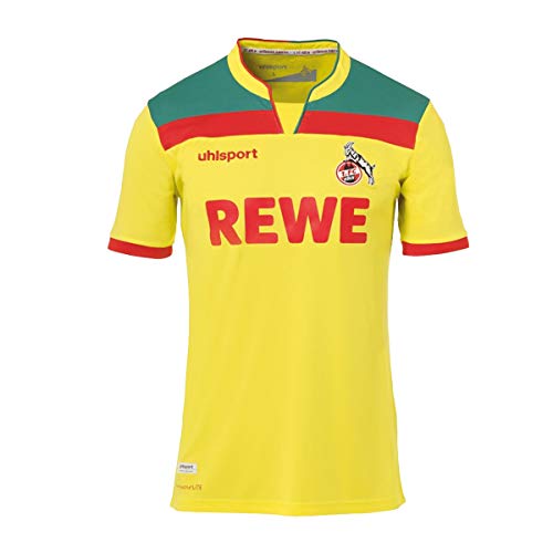 uhlsport 1. FC Köln Trikot 3rd 2020/2021 Herren gelb/rot, M von uhlsport
