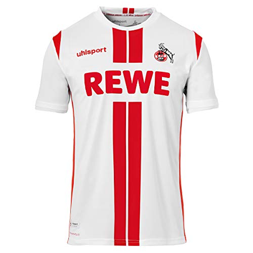 uhlsport 1. FC Köln Trikot Home 2020/2021 Herren weiß/rot, S (S EU) von uhlsport